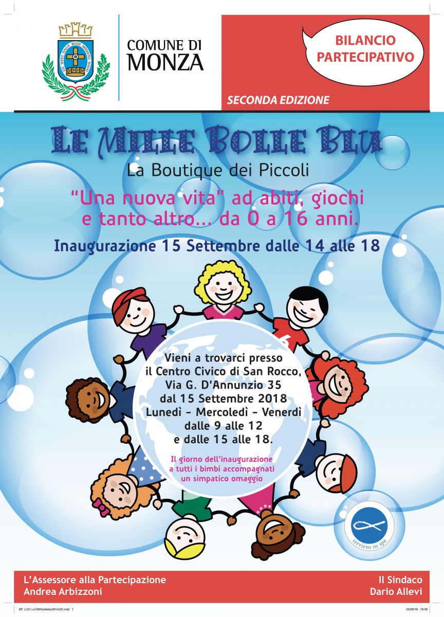 Inaugurazione Le Mille Bolle Blu